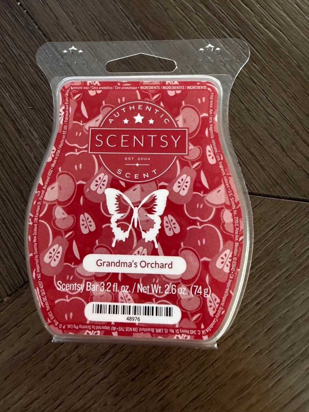 Scentsy Grandma’s Orchard Wax Bar